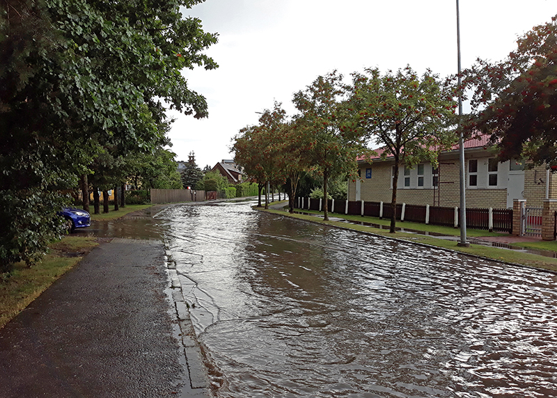 Tulva Haapsalussa /Flood in Haapsalu