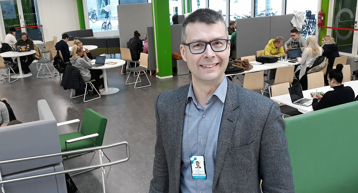 Timo Mattila opetuksen vararehtori SAMK.