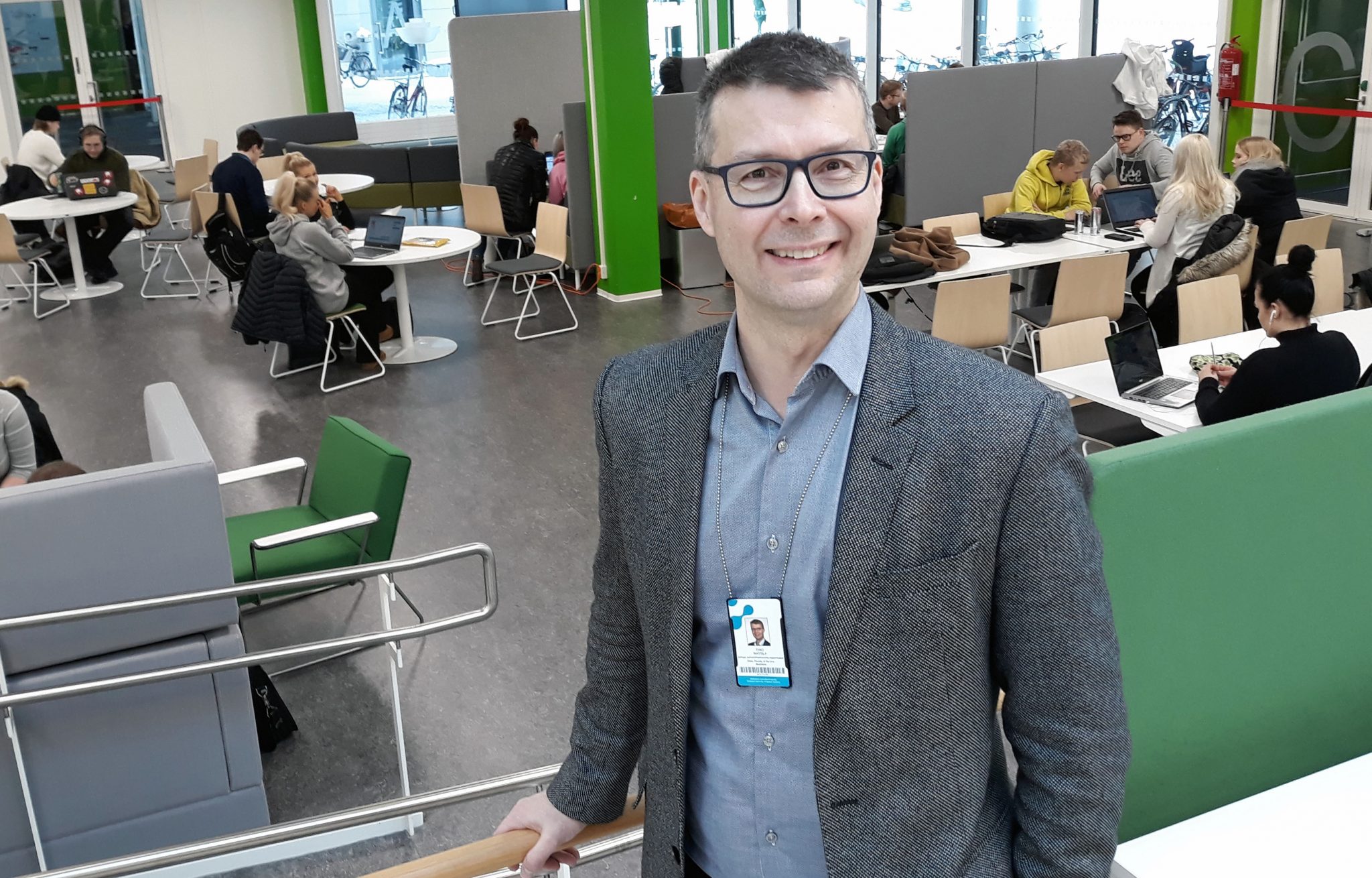 Timo Mattila opetuksen vararehtori SAMK.