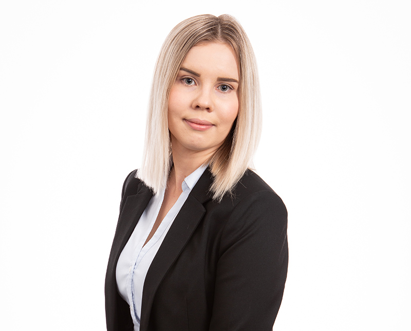 Jenna Mäntyvaara potretti/Jenna Mäntyvaara portrait