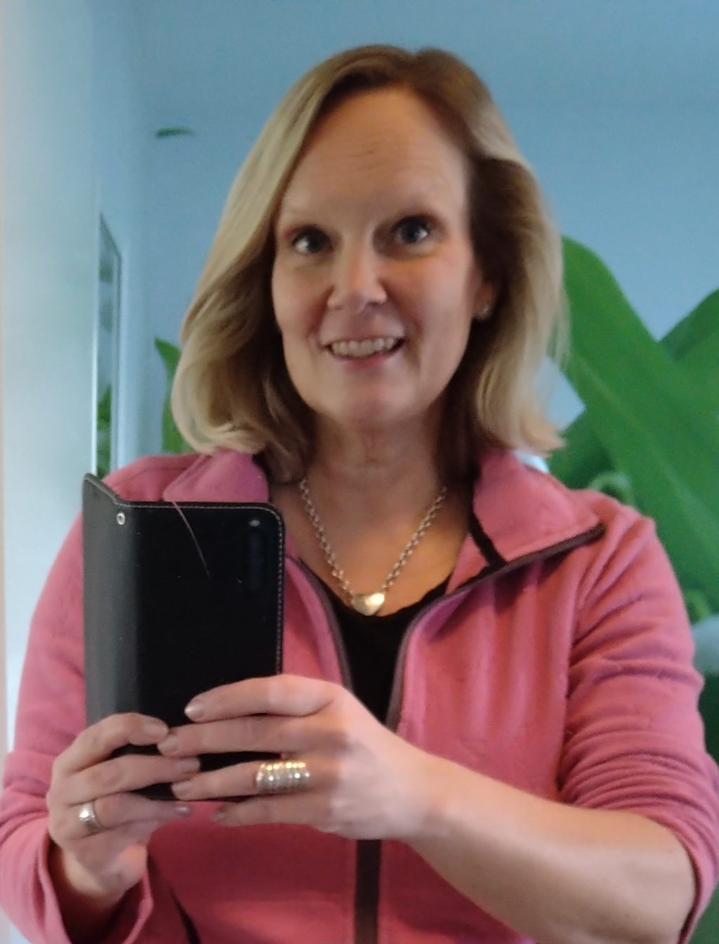 Kirsi Sainio-Lehtimäki, selfie