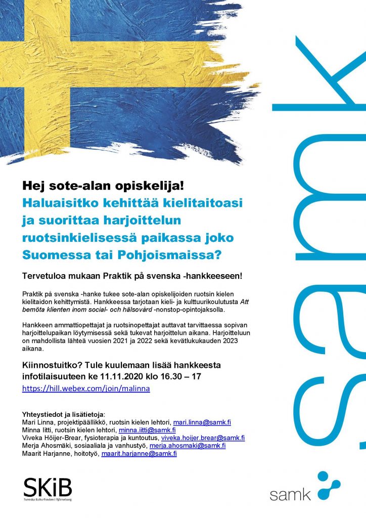 Mainos Opiskelijoille Praktik Hanke V2