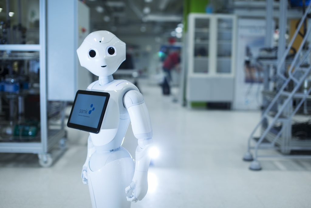 Satakunnan ammattikorkeakoulun automaatio laboratorio. Kuva: Tomi Glad