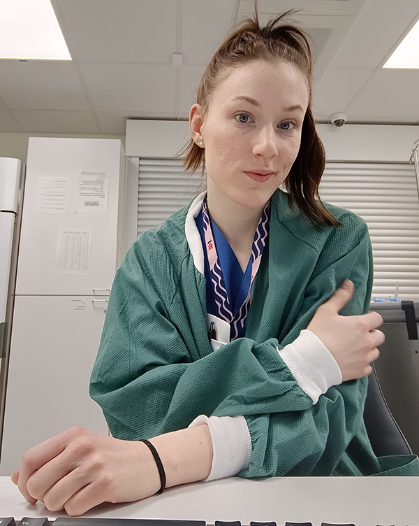 Saara Vuorisalo poseerauskuva
