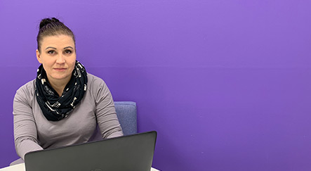 SAMK student Leni Jokela.