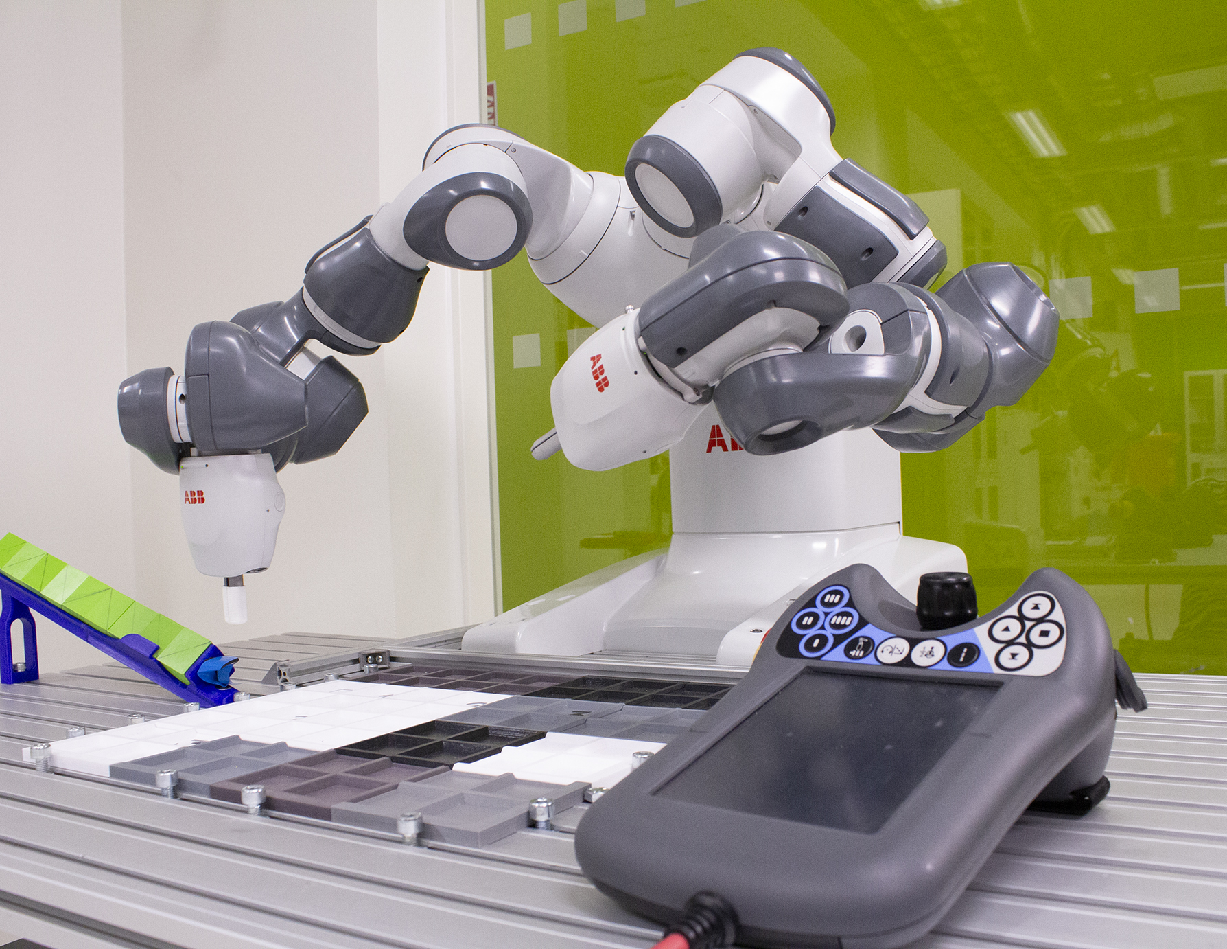 Yumi arm robot.