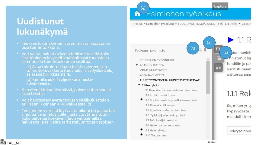 Uudistunut lukunäkymä