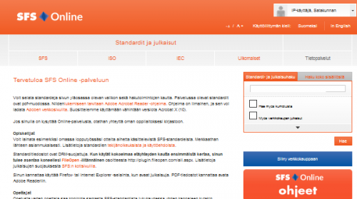 SFS Online