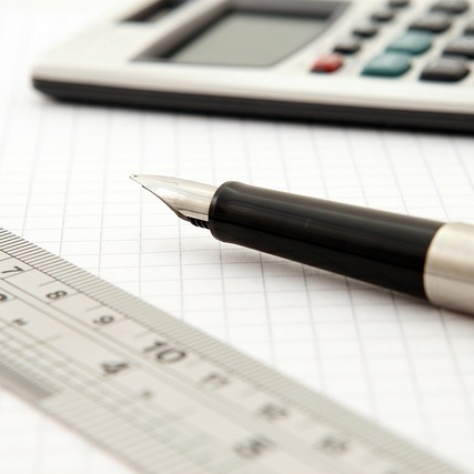 Ruler, pencil and pocket calculator.