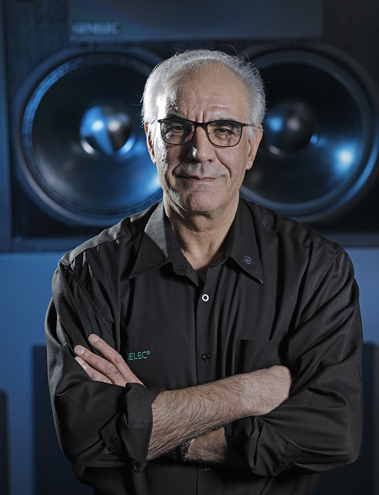 Closeup of Siamak Naghian.