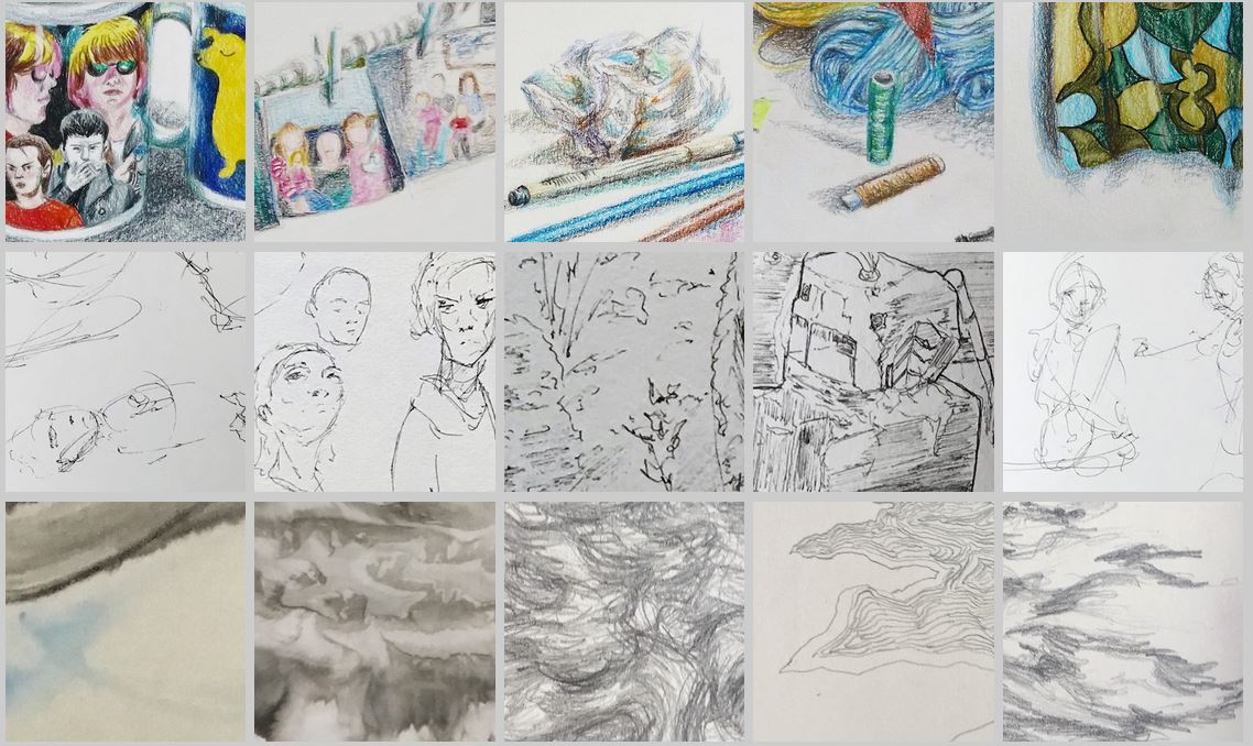 Graphic drawings.