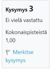 Tämä on ohje Moodle-tentin tekemiseen. Ohjeissa käydään läpi koko tenttiprosessi. Lue nämä ohjeet huolellisesti ennen tenttiä.