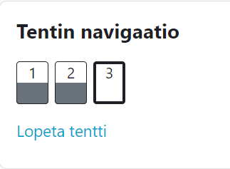 Tämä on ohje Moodle-tentin tekemiseen. Ohjeissa käydään läpi koko tenttiprosessi. Lue nämä ohjeet huolellisesti ennen tenttiä.