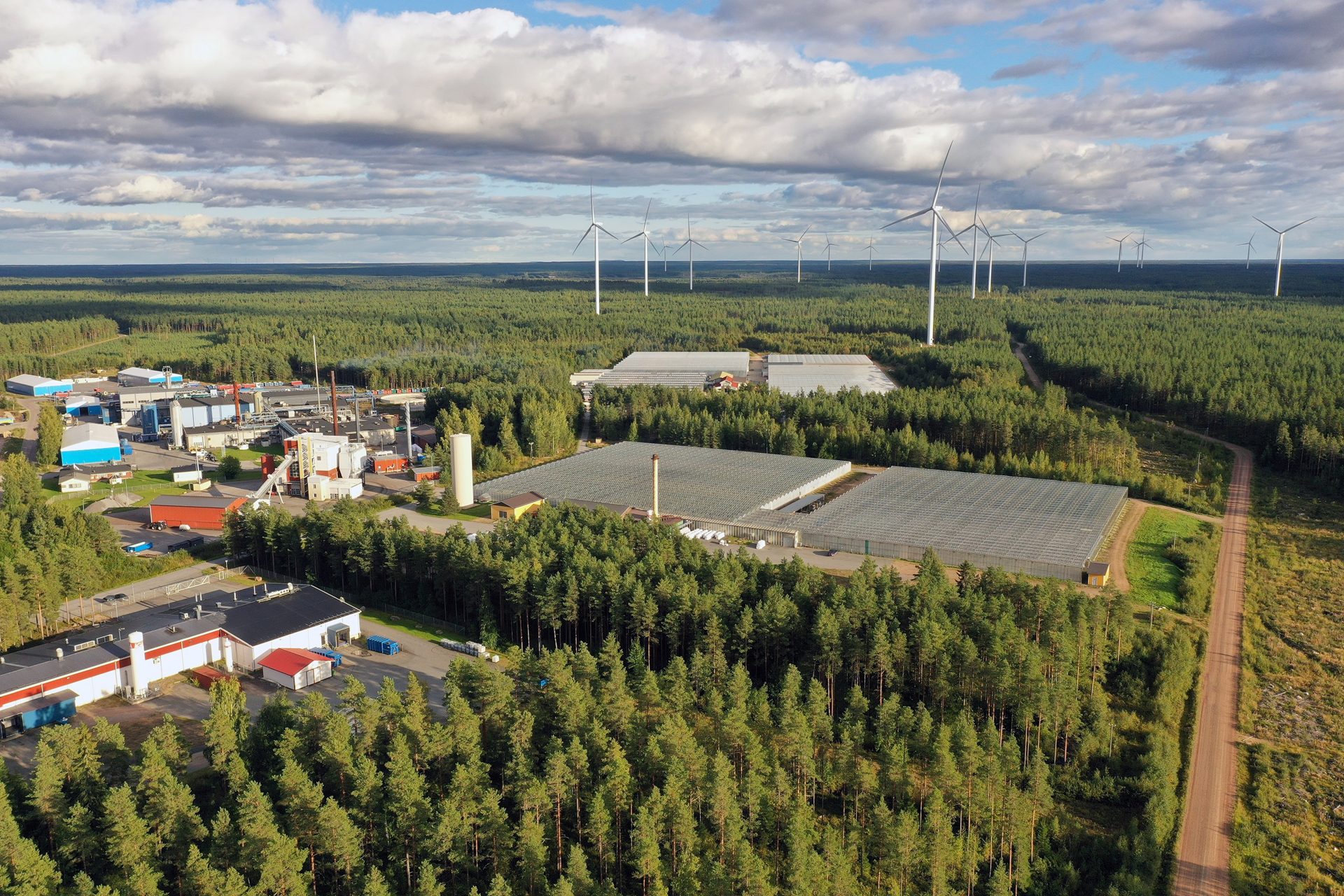 Kankaanpään Honkajoella sijaitsevan Kirkkokallion ekoteollisuuspuiston kehittäminen on osa SAMKin resurssiviisauden tutkimuskokonaisuuteen kuuluvaa Pohjois-Satakunta vihreän siirtymän aalloilla -hanketta.