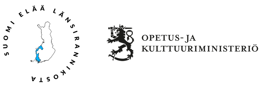 LRY:n ja Opetus- ja kulttuuriministeriön logot.