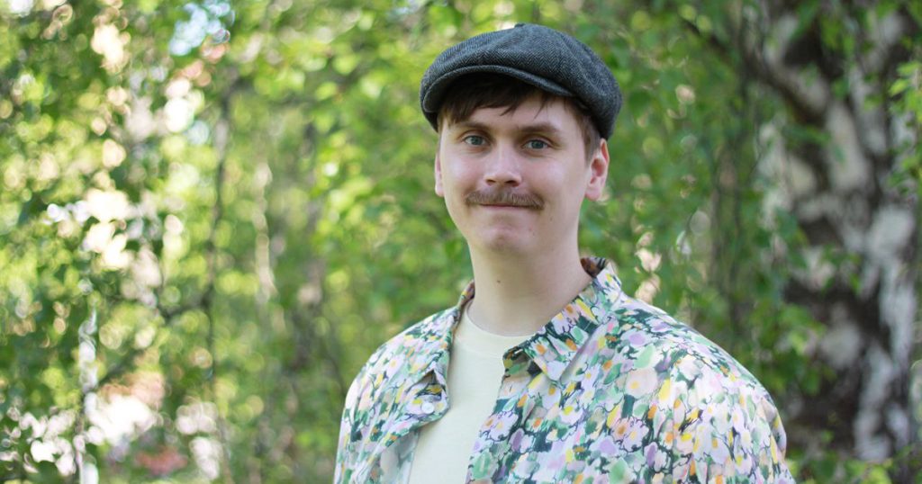 Jesse Kitinoja on paitsi kuvataiteen opiskelija SAMKin Taidekoulun kampuksella, hän toimii myös SAMKin Talot ja tienhaarat -hankkeen projektipäällikkönä.
