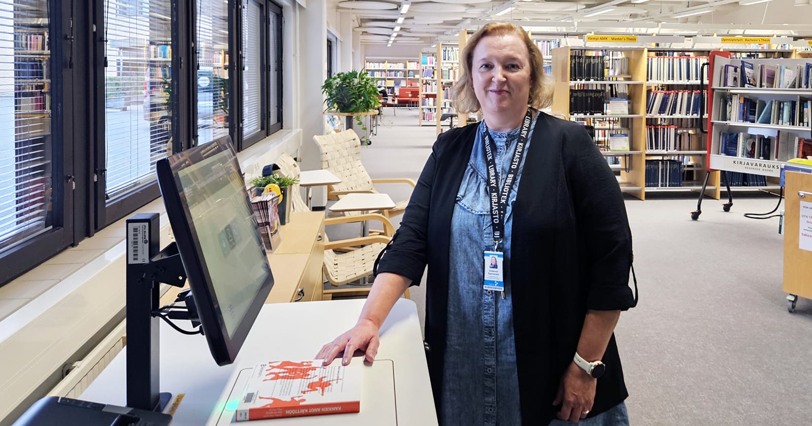 Susanna Savinainen's approach to work emphasizes presence, attentive listening and a consistent way of seeing things through to completion.