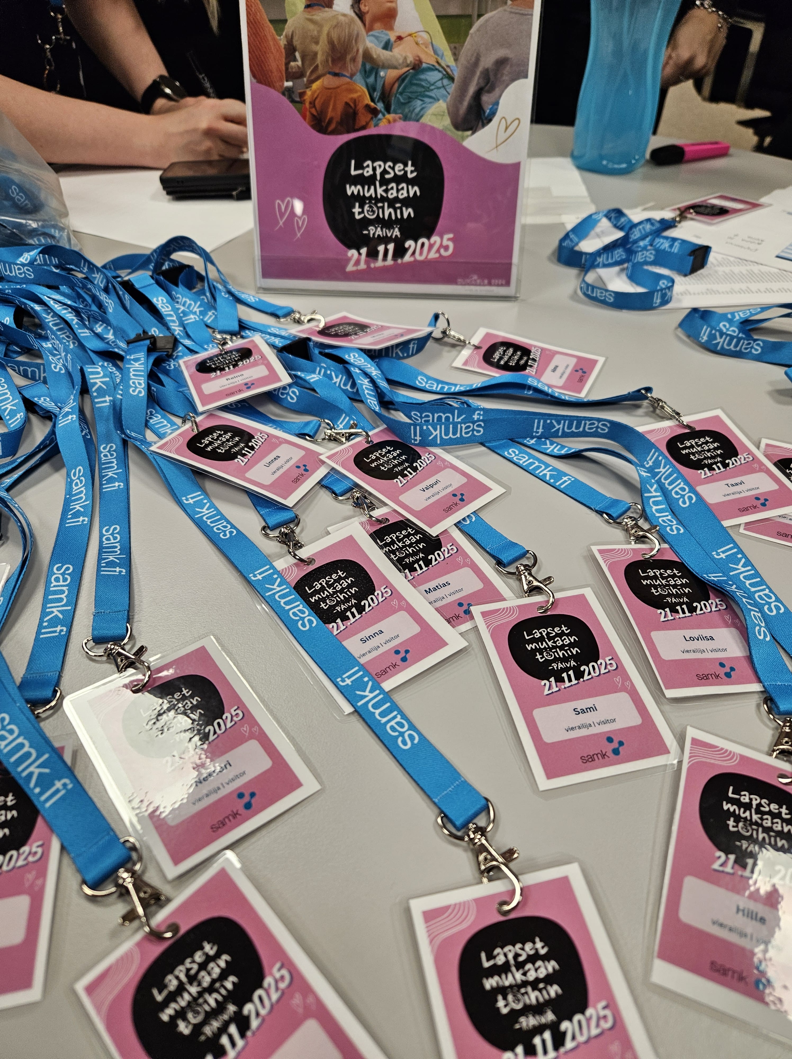 Lapsi mukaan töihin / Children’s Day at Work