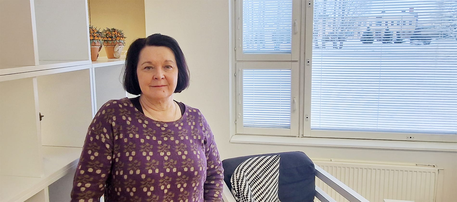 Lähikuva Birgit Vuori-Metsämäki.