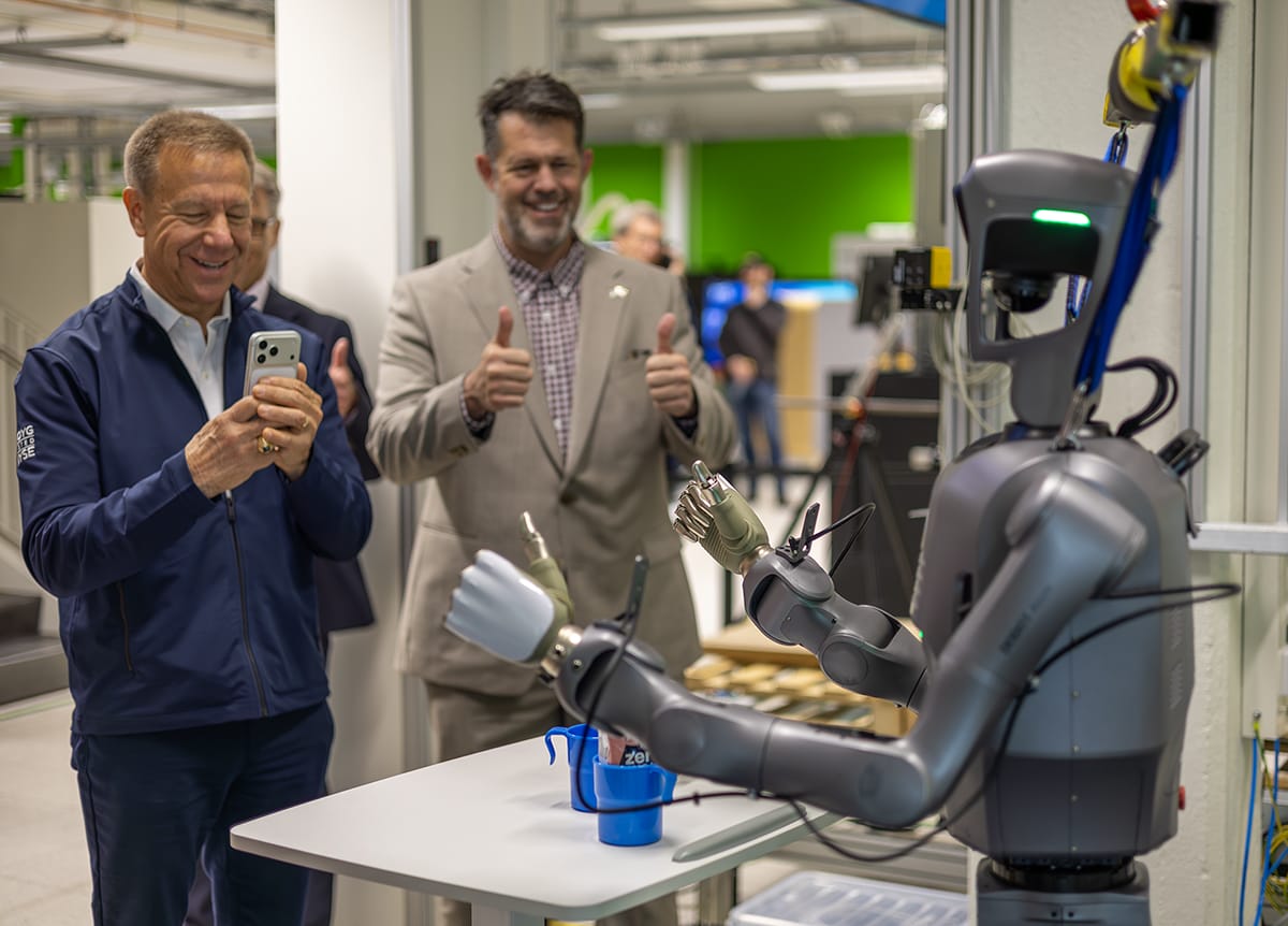 International space industry guests visited Pori.