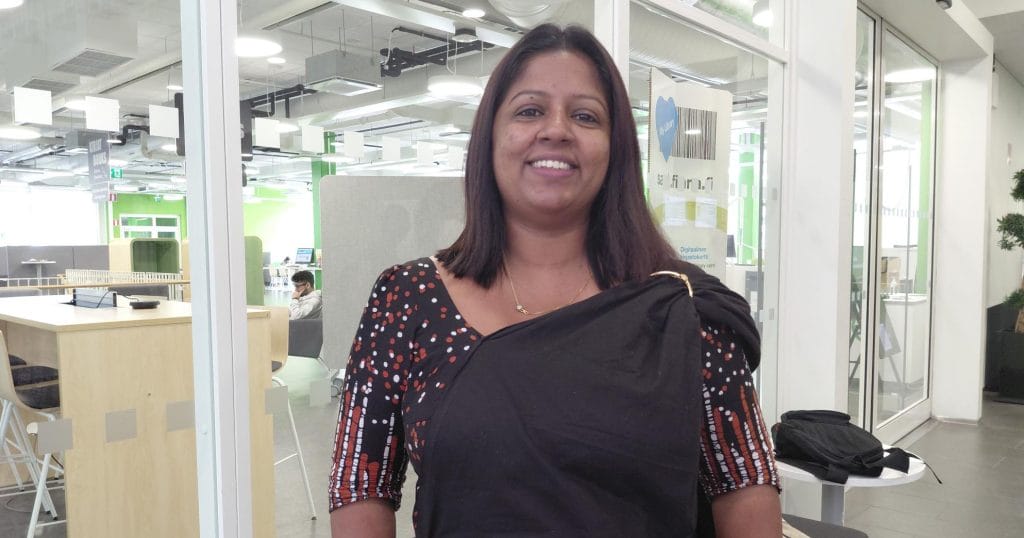 Sarani shared excitement about her upcoming journey.