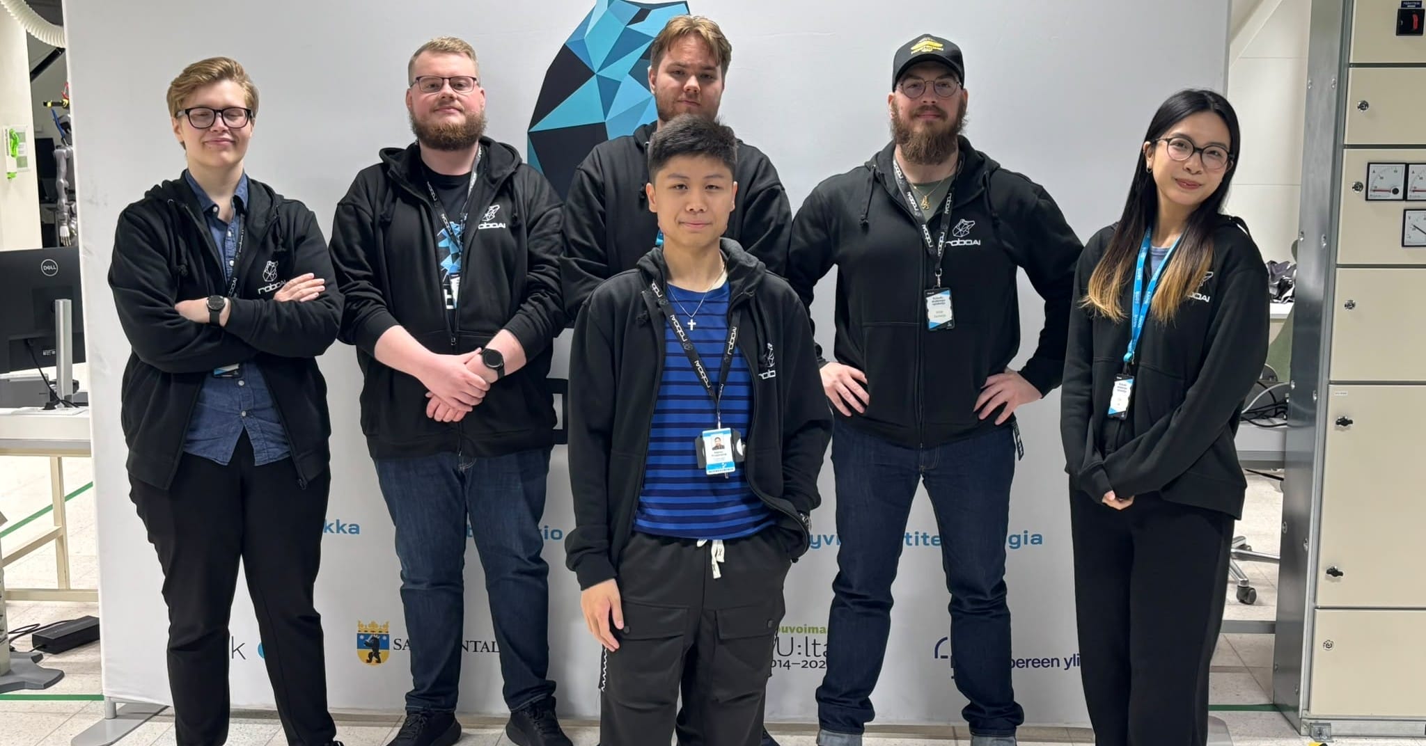 Chi and her team members.